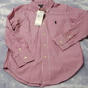 Boys Ralph Lauren button down shirt